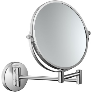 Oglinda rabatabila, Hansgrohe, Logis Universal, pentru barbierit/fardat, crom