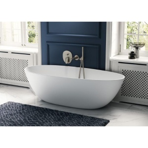Pară de duș Villeroy&Boch, Verve, tip baton, 1 jet, brushed nickel - Img 3