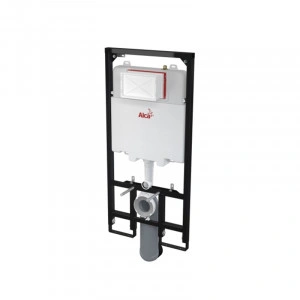 Rezervor wc incastrat AlcaDrain, Sadromodul, pentru instalari uscate (in gips-carton) 8.4 cm pentru vas wc suspendat