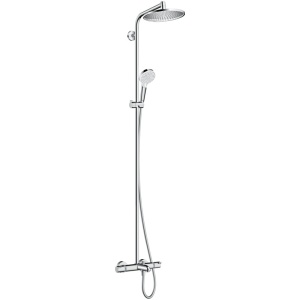 Set de dus Hansgrohe, Crometta S, cu baterie de cada termostatata, crom