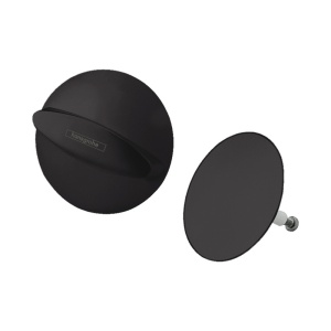 Set de ornamente, Hansgrohe, pentru instalatiile de cada Flexaplus, negru mat