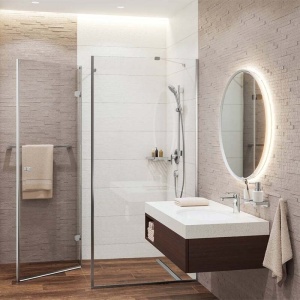 Suport de prosop, Hansgrohe, AddStoris, crom - Img 2
