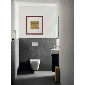 Vas WC suspendat Ideal Standard, I.Life S, RimLS+, 36x48 cm, alb - Img 3