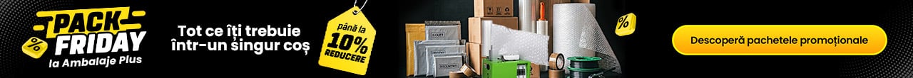 Pack Friday la AmbalajePlus - Descopera pachetele promotionale