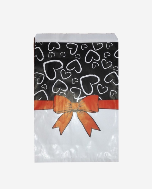 Punga mercerie motiv aniversare - lwc alb 70gr/m2 23x35 cm - 75 buc