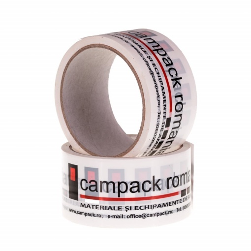 Banda adeziva imprimata personalizata latime 48/ 75 mm