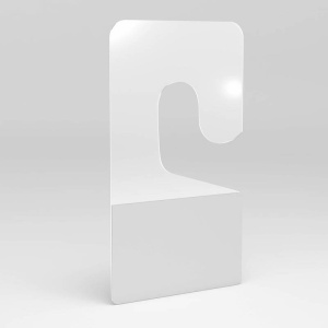 Agatatori plastic autoadezive, forma J, set 100 buc - Img 2