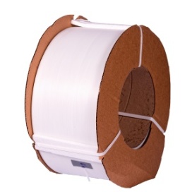 Banda PP uz automat, 12x0.5 mm, alba