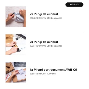 Expediere e-commerce – kit complet