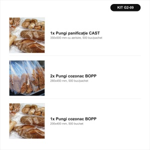 Panificație CAST + BOPP – kit complet