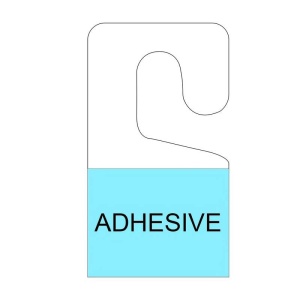 Agatatori plastic autoadezive, forma J, set 100 buc - Img 3