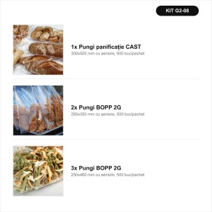 Pâine cu aerisire CAST + BOPP – kit complet