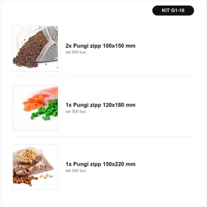 Asortiment pungi zipp 100x150 + 120x180 + 150x220 – 2.000 de pungi