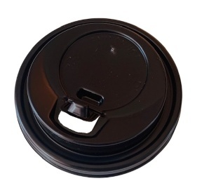 Capace pahare cafea TAB, Take away - capac pahare albe 8 / 12 oz - 100 buc - Img 2