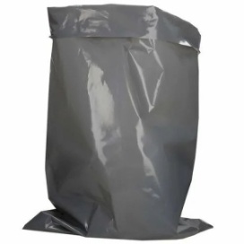 100 buc Saci LDPE 550*950*0.14 mm RC material regranulat gri