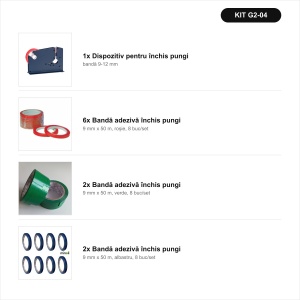 Închidere pungi – brutărie – kit complet
