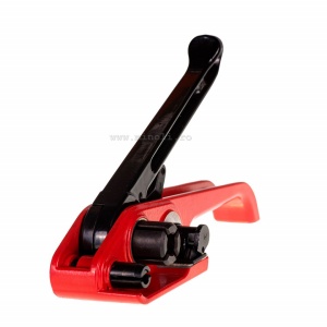 Pachet banda PES hotmelt de inalta rezistenta 19mm x 400m + bucle + cleste + cutter uz industrial - Img 3