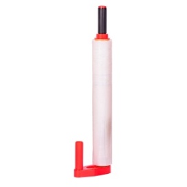 2,7 kg net/rola-257 ml, Folie stretch manual 50 cm*0.023 mm, transparenta - Img 2