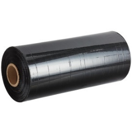 Folie stretch neagra, uz automat, standard, 50cm, 23 microni - Img 2