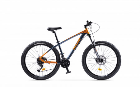 Bicicleta MTB Pegas DRUMET S 27.5'' ALBASTRU DENIM-PORTOCALIU