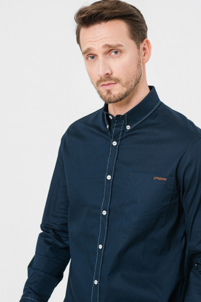 CAMASA CASUAL BARBATI DARK NAVY - Img 4