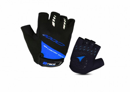 MANUSI B-RACE CU GEL NEGRU/ALBASTRU, XL
