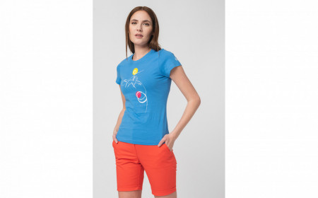 TSHIRT CASUAL F CAL PEGAS AZURE