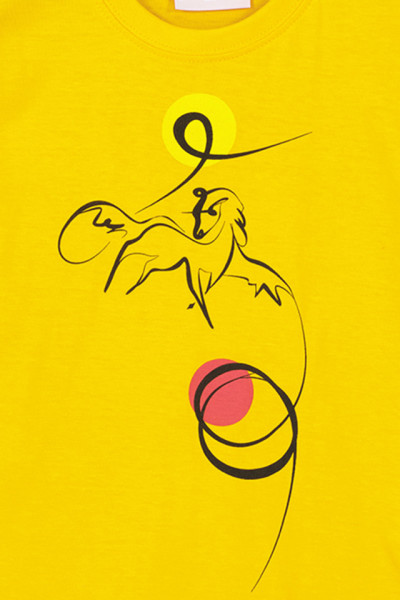 TSHIRT CASUAL C CAL PEGAS YELLOW - Img 2