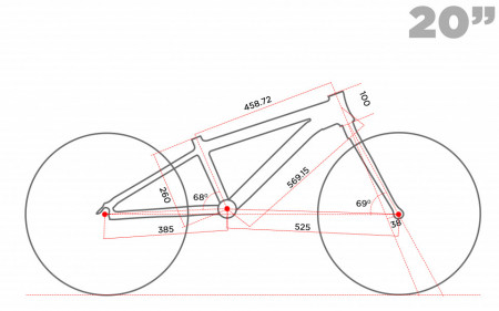 Bicicleta MTB Copii Pegas Mini Drumet 20&#039;&#039; Portocaliu Turcoaz - Img 2