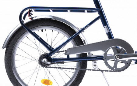 Bicicleta Pliabila Pegas Practic Retro 3S Albastru Cobalt - Img 6