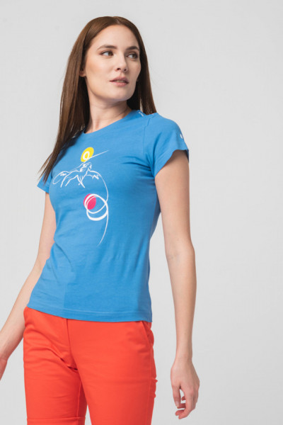 TSHIRT CASUAL F CAL PEGAS AZURE - Img 4