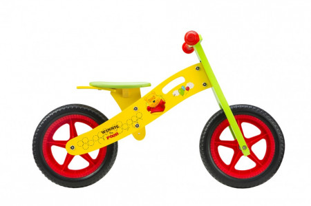 Bicicleta fara pedale Seven-WTP, Galben/Verde - Img 2