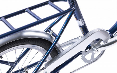 Bicicleta Pliabila Pegas Practic Retro 3S Albastru Cobalt - Img 7