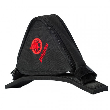 Geanta cadru Pegas, cu Velcro, doua compartimente, Negru