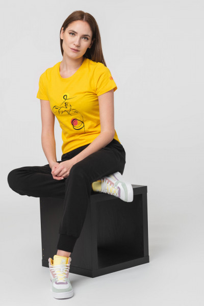 TSHIRT CASUAL F CAL PEGAS YELLOW - Img 2