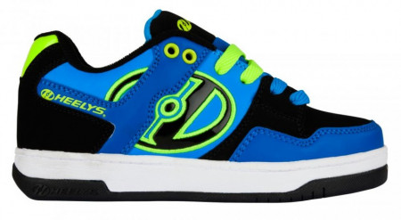 ROLE HEELYS FLOW 31 ALBASTRU, NEGRU LIME - Img 2