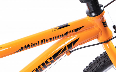 Bicicleta MTB Copii Pegas Mini Drumet 20&#039;&#039; Portocaliu Turcoaz - Img 5
