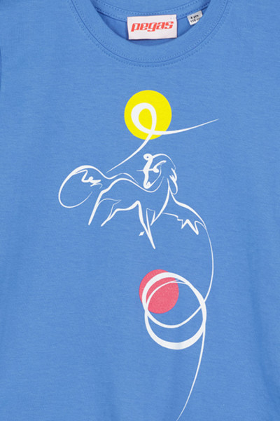 TSHIRT CASUAL C CAL PEGAS AZURE - Img 2