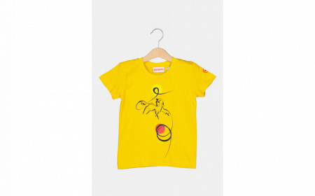 TSHIRT CASUAL C CAL PEGAS YELLOW