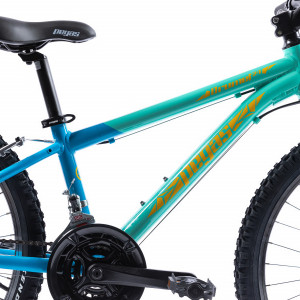 Bicicleta MTB Copii Pegas Mini Drumet 24'' Turcoaz Bleu - Img 3
