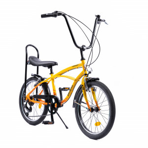 BICICLETA ORAS PEGAS STRADA MINI 7S GALBEN - Img 3