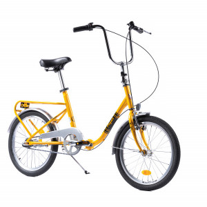 Bicicleta Pliabila Pegas Practic Retro 3S Galben Tuscany - Img 2
