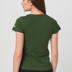 TRICOU LOGOMULTICOLOR FEMEI BOTTLE GRE - Img 3