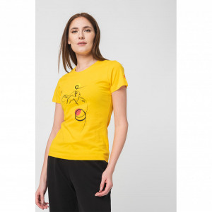 TSHIRT CASUAL F CAL PEGAS YELLOW