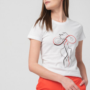 TSHIRT CASUAL F DOAMNA CU... WHITE - Img 4