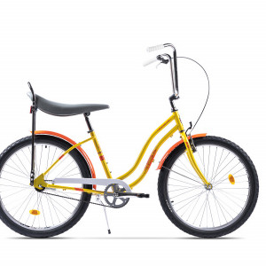 Bicicleta Oras Pegas Strada 2 Galben Pastel