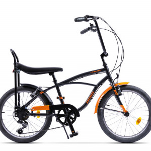 BICICLETA ORAS PEGAS STRADA MINI 7S NEGRU