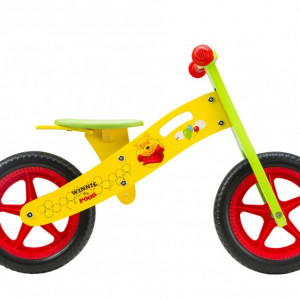 Bicicleta fara pedale Seven-WTP, Galben/Verde - Img 2