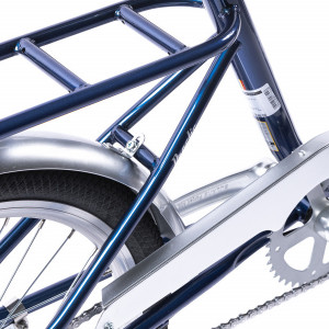 Bicicleta Pliabila Pegas Practic Retro 3S Albastru Cobalt - Img 7