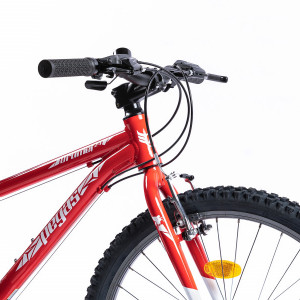 Bicicleta MTB Copii Pegas Mini Drumet 24'' Rosu Alb - Img 4